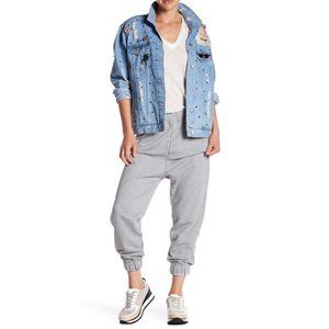 NWT Love Moschino Cotton Joggers Sweatpants Small